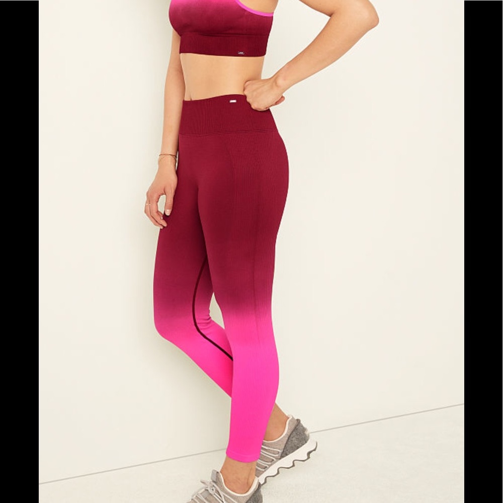 Pink Victoria’s Secret Seamless High Waist Legging NWT